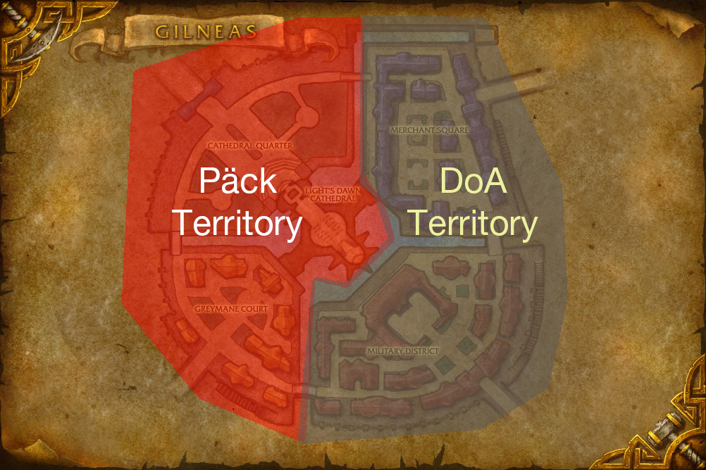 Map of GIlneas